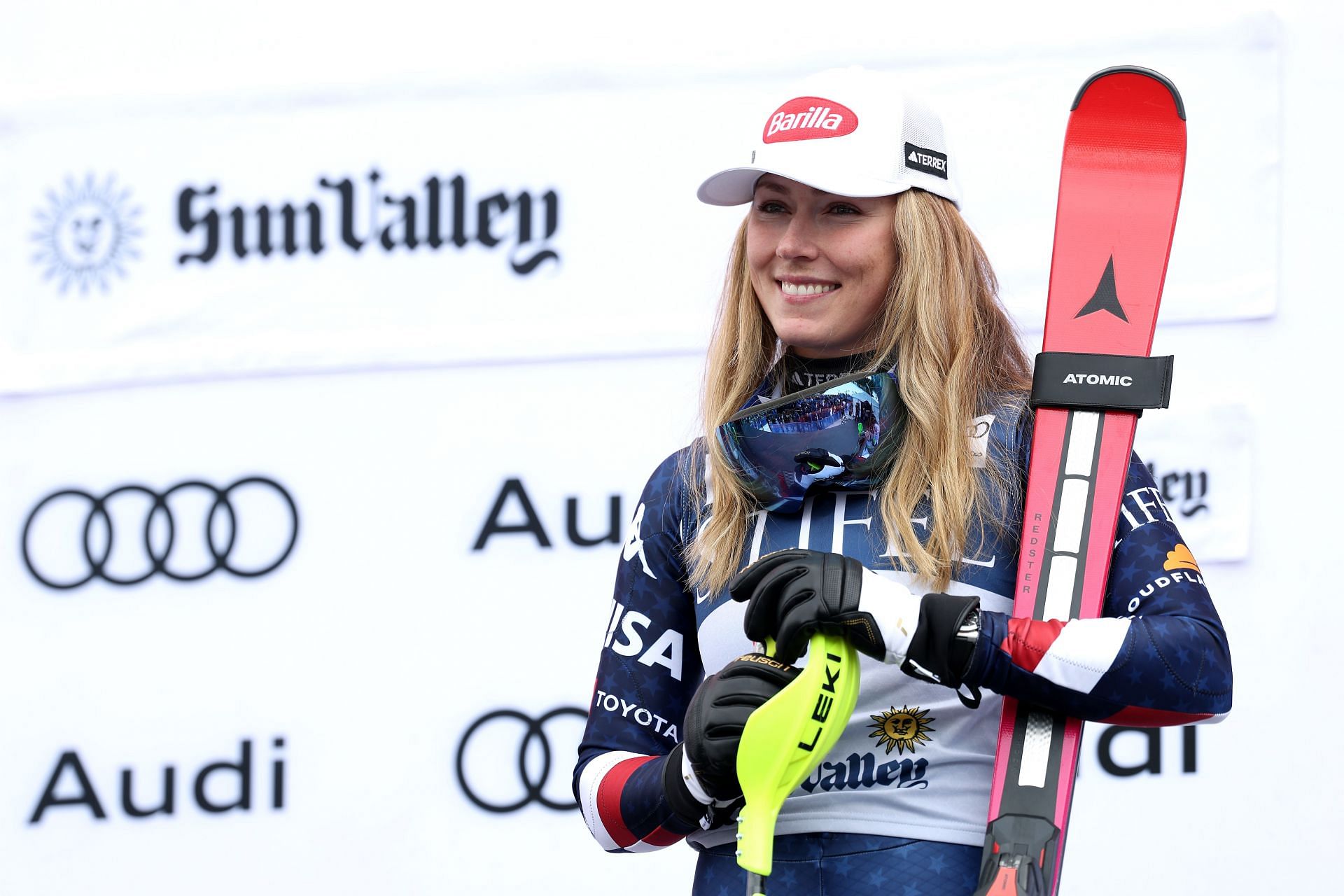 Mikaela Shiffrin of Team United States during the STIFEL FIS World Cup Finals in Sun Valley, Idaho. (Photo by Getty Images)